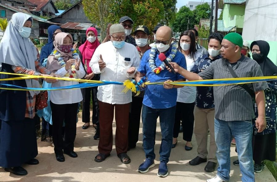 Syarief Abdullah Resmikan Program Kotaku di Kalbar